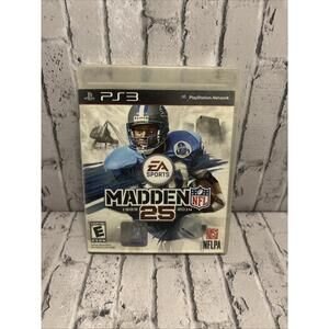 Madden NFL 25 (Sony PlayStation 3, 2013) Good No Manual